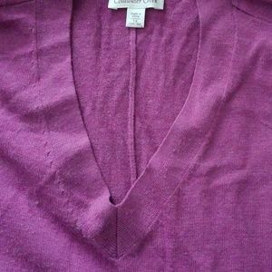 Coldwater creek Short sleeve sweater